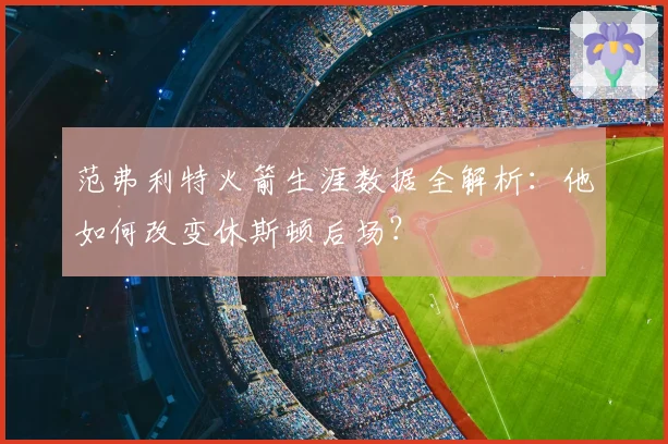 范弗利特火箭生涯数据全解析：他如何改变休斯顿后场？